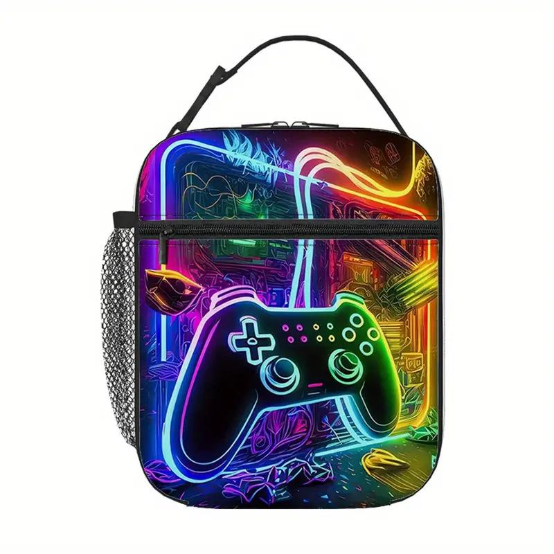 Cartoon Animation Lunch Bag Children'S Fully Printed 3D Digital Thermal Insulation Bag Portable Outdoor Picnic Bag