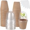 10Pcs Seedling Cup Germination Planter Biodegradable Greenhouse Breeding Box Versatile Plant Growing Cup Gardening Supplies