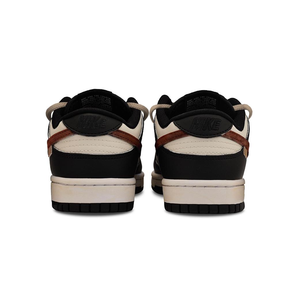 Nike Dunk Motif Rouge Noir Jais MONE Fabrication Cuir Antidérapant, Résistant à l'Abrasion, Léger HF5441-100(Équipe 177-)