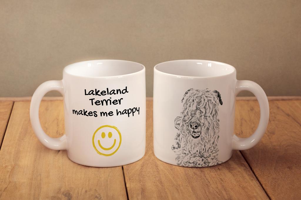 Lakeland Terrier - Cup with a Dog, Cheerful Cup for a Dog Lover, Personalized Gift from the Art-Dog Brand