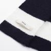 TOVAS Wool Stripe Muffler_Navy