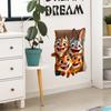 Cartoon Quirky Rabbit Bedroom Living Room Home Wall Beautification Decoration Wall Stickers