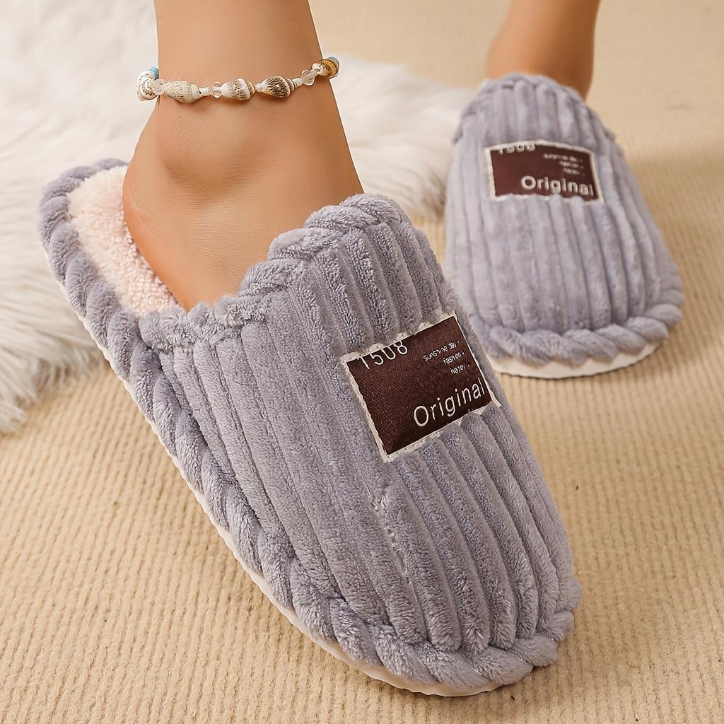 [Non-Slip] Indoor Slippers - Non-Slip - for Men and Women, Autumn and Winter