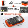 6000 Counts Bluetooth Digital Multimeter, Auto-ranging TRMS Volt Meter for AC/DC Voltage, Current, Resistance, Diode Test