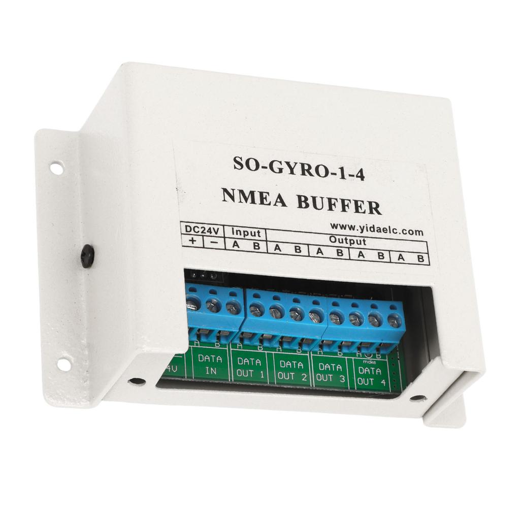 for NMEA Buffer 1 in 4 Out Marine Serial Line Splitter Isolating Buffer Converter Interface for 24V