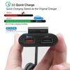 Universal 4 Ports USB Car Charger Front Seat Back Seat QC3.0 Quick Charging USB Adapter for Car Charger USB Fast Charger