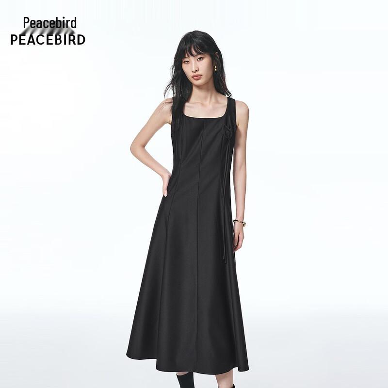 Peacebird Women s Elegant Pleated Maxi Dress M