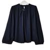 Export Japanese Single Tail Goods Round Neck Pullover Long Sleeves Shirt Women's Stylish Business All-Matching Shirt Bottoming Shirt Small