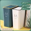 Uzavíratelný plastový odpadkový koš s víkem do kuchyně, obývacího pokoje a ložnice - Velká kapacita