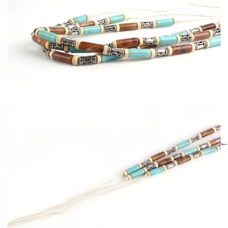 Unisex Hat Belts Stone for Travel Photography Props Handmade Belt Hat Bands