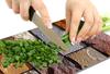 GLASS CUTTING BOARD 30x52 Brick