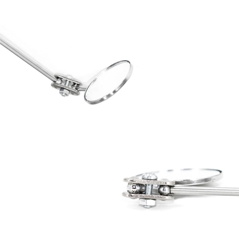 Bärbar Bilobservationspenna Bil Teleskopisk Inspektionsspegel Inspektion Rund Spegel Inspektionsspegel 30mm Biltillbehör