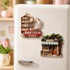 Simulation Refrigerator Magnet 3D Relief 3D Refrigerator Stickers  Refrigerator Decoration