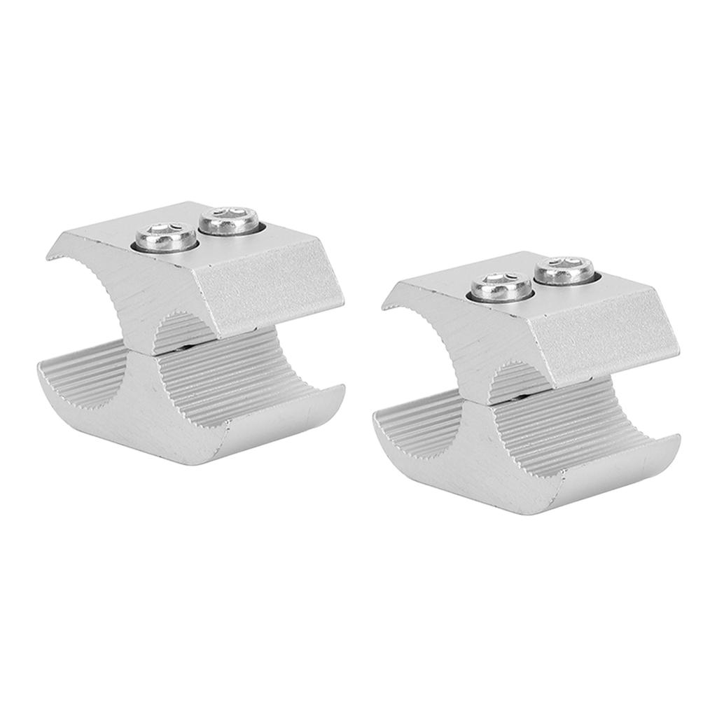 Aluminum Alloy Stepper Professional Wheelchair Pipe Holder Clamp Joint Connector Accessories for Walking Aids