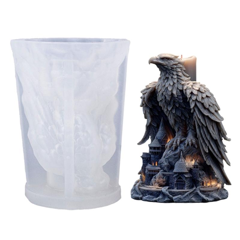 

Unique 3D Silicone Candlewax Mould For Fantasy Themed Candle And Soap Crafting Projects 1
