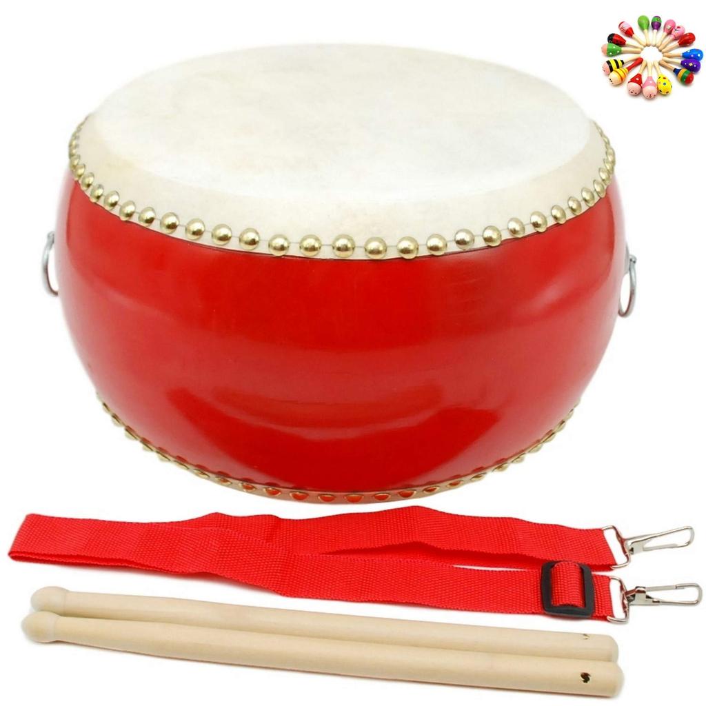 M0N0liTH Taiko Drum, Japanese Small Drum, Musical Instrument for Practice, Parties, Cheering, Banquets, Karaoke, Events, Authentic Sound (Outlet,