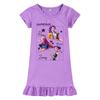 M1241 Kids Girls Kpop Rumi Zoey Mira Print Short Sleeves Ruffle Dress