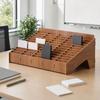 Detachable Phone Storage Box 12/24/36/48Grid Card Holder Rack  for Office Student Use