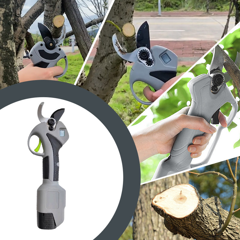 Garden Electric Pruning Shears with Battery and Charger Brushless Cordless Electric Garden Scissors Fruit Tree Branches Cutter