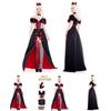 Fancy Polyester Alice In Wonderland The Red Queen Halloween Outfit