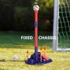 3-in-1 Kids Baseball Set for Ages 3-5/5-8, Batting Tee, Stand Tee, Pitching Machine with 4 Plastic Softballs & Bat