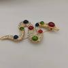SKEDS Women Men Fashion Exquisite Colorful Rhinestone Snake Brooch Pin Elegant Lady Crystal Shining Animal Badges Corsages