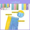 Bright And Cheerful Fluorescent Macaron Rain Curtain Ideal For Kids Birthday Celebrations