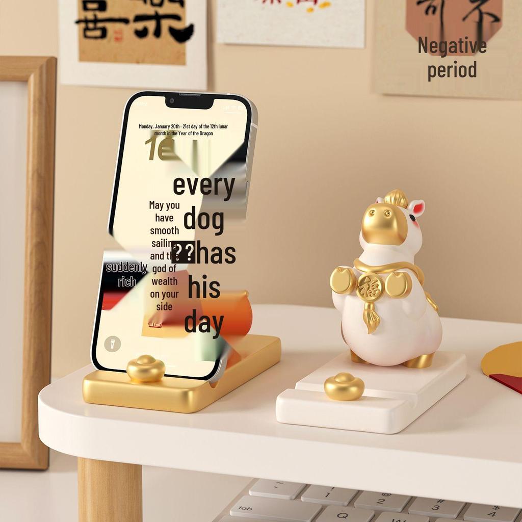 Creative Zodiac Horse Phone Holder & Desk Decompression Decor Gift