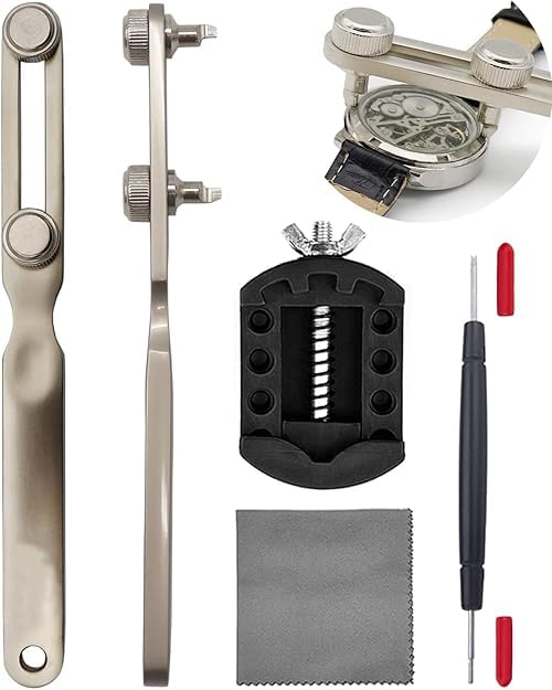 

TICFROG Watch Repair Tool, Caseback Opener, Watch Caseback Opening Tool, Battery Replacement, Watch Opener, 2-Point Type