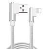 90° Dual-Elbow Fast Charging Cable for Mobile Gaming - Compatible with Apple, Type-C, and Android Devices