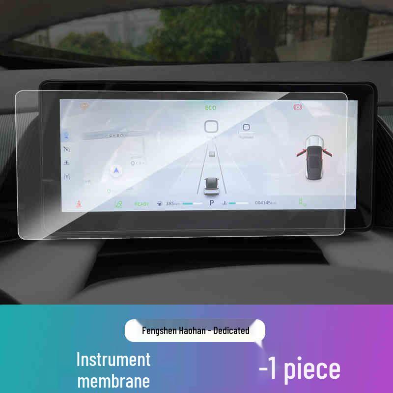 Gehärtetes Glas Displayschutz für 25 Dongfeng Haohan/Fengshen L7 Modelle - Zentralsteuerung, Instrumententafel und Schutz für das Autoinnenraum