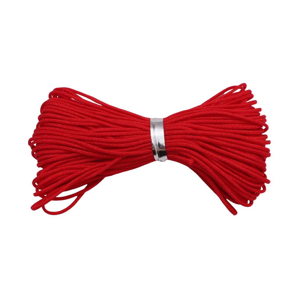 5-50m/lot 0.8mm Cotton Cord Nylon Cord Thread String DIY Beading Braided Bracelet Jewelry Making
