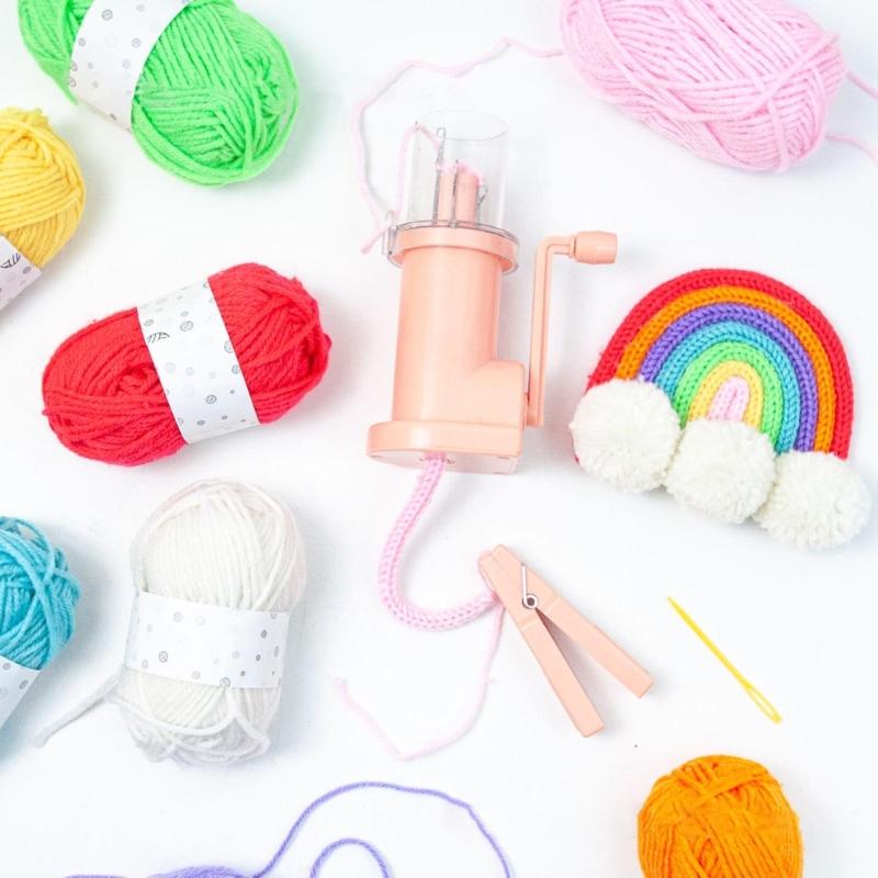DIY Hand Knitting Yarn Cotton Thread Milk Cotton Yarn and Wool Winder Tools Kits