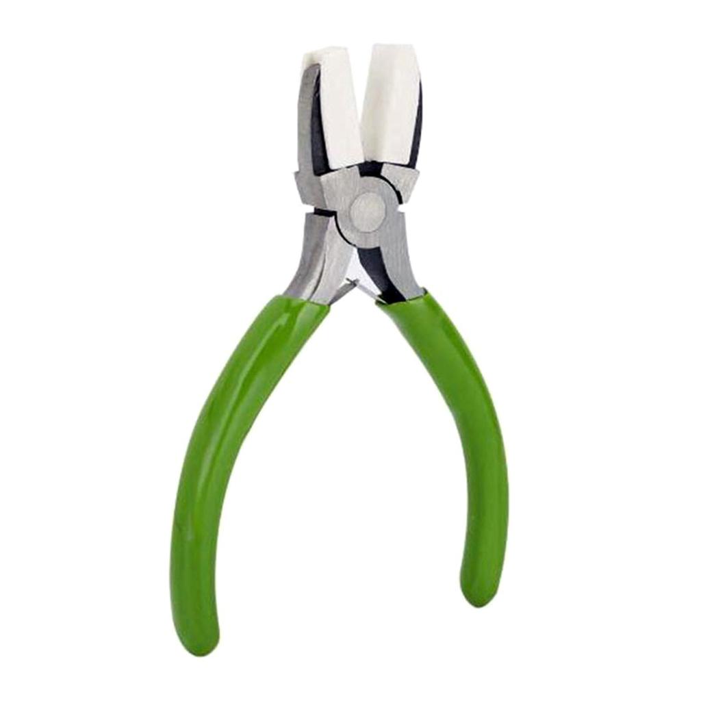 Practical High Carbon Steel Pliers for W/ Cover Nylon Pliers for Straightening Wire DIY Jewelry Making