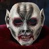 Lightweight PU Foam Masque Halloween Zombie for Adults, Creepy Blood Scary Vampire Wrinkled Skin Aged Full Face Costume, Cosplay Party Realistic