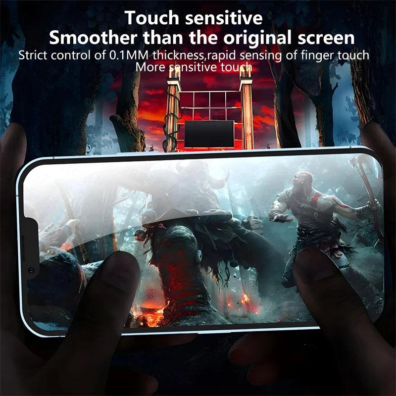 5 Pièces Film Hydrogel Couverture Complète Pour iPhone 15 14 11 12 13 Pro Max 7 8 14 Plus Protection d'Écran Pour iPhone 13 12 Mini X XR XS MAX