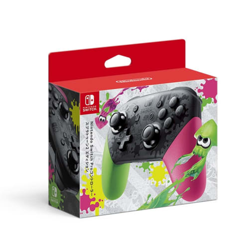 

[Подлинный продукт Nintendo] Контроллер Nintendo Switch Pro Splatoon 2 Edition