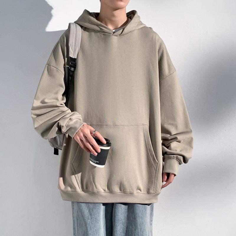 Kapüşonlu Hırka Rahat Sweatshirt Erkek Sonbahar ve Kış Erkek Çift Ceket Genç Giyim