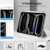 Case for iPad 11th 10th 9th 8th 7th 6th 5th gen, For iPad Air 4 5 6 Y-Shaped Stand Case with Pencil Holder, Support Mutil Angles