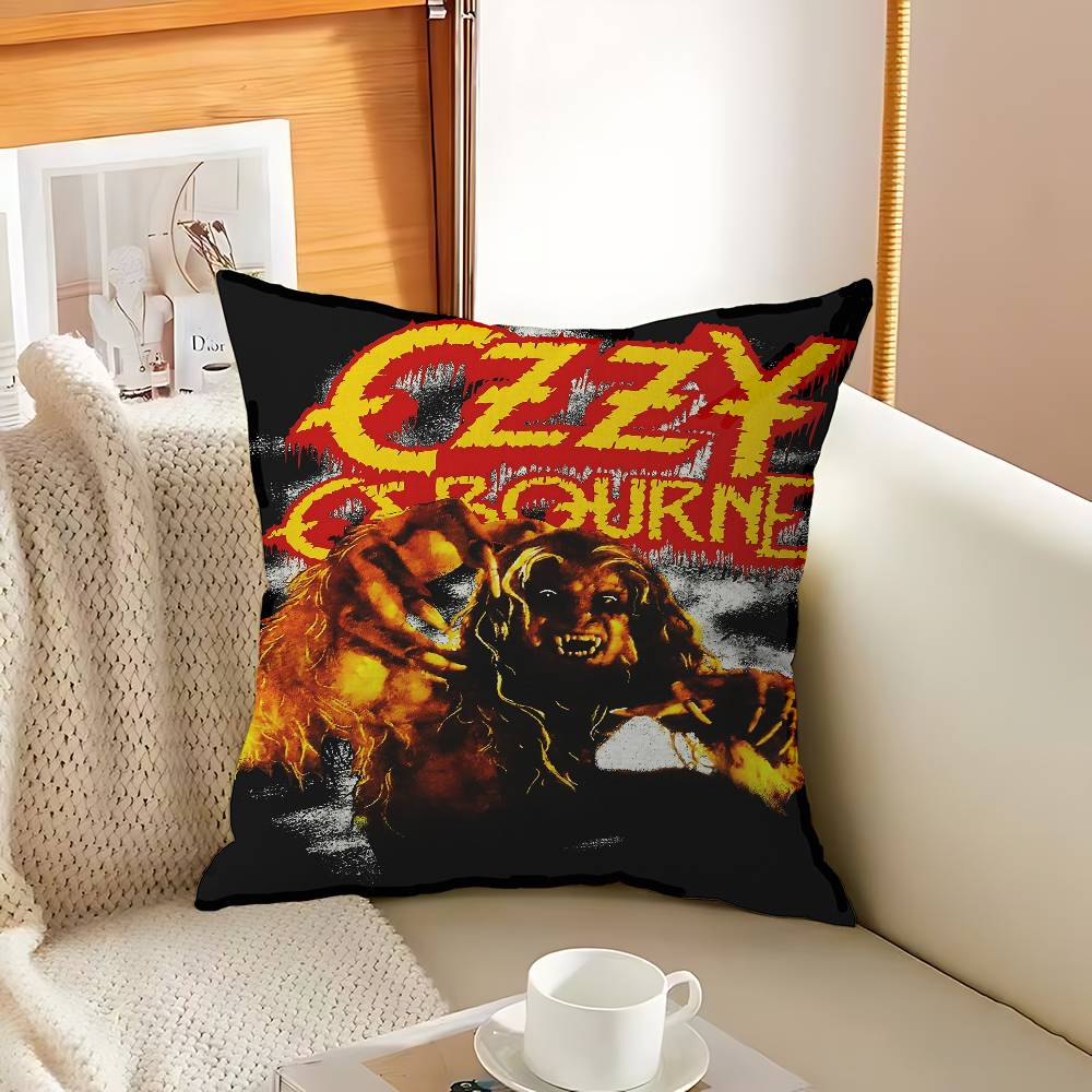 Music Band O-Ozzy Osbourne Pillowcases Home Bedding Decorative Pillow Cover Wedding Super Soft Pillow Case