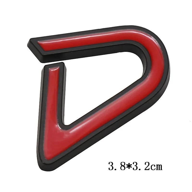 

3D Metal D SD Logo Rear Trunk Emblem Badge Car Body Sticker Decals For MINI COOPER S D R50 R53 R55 R56 F54 F55 F56 F57