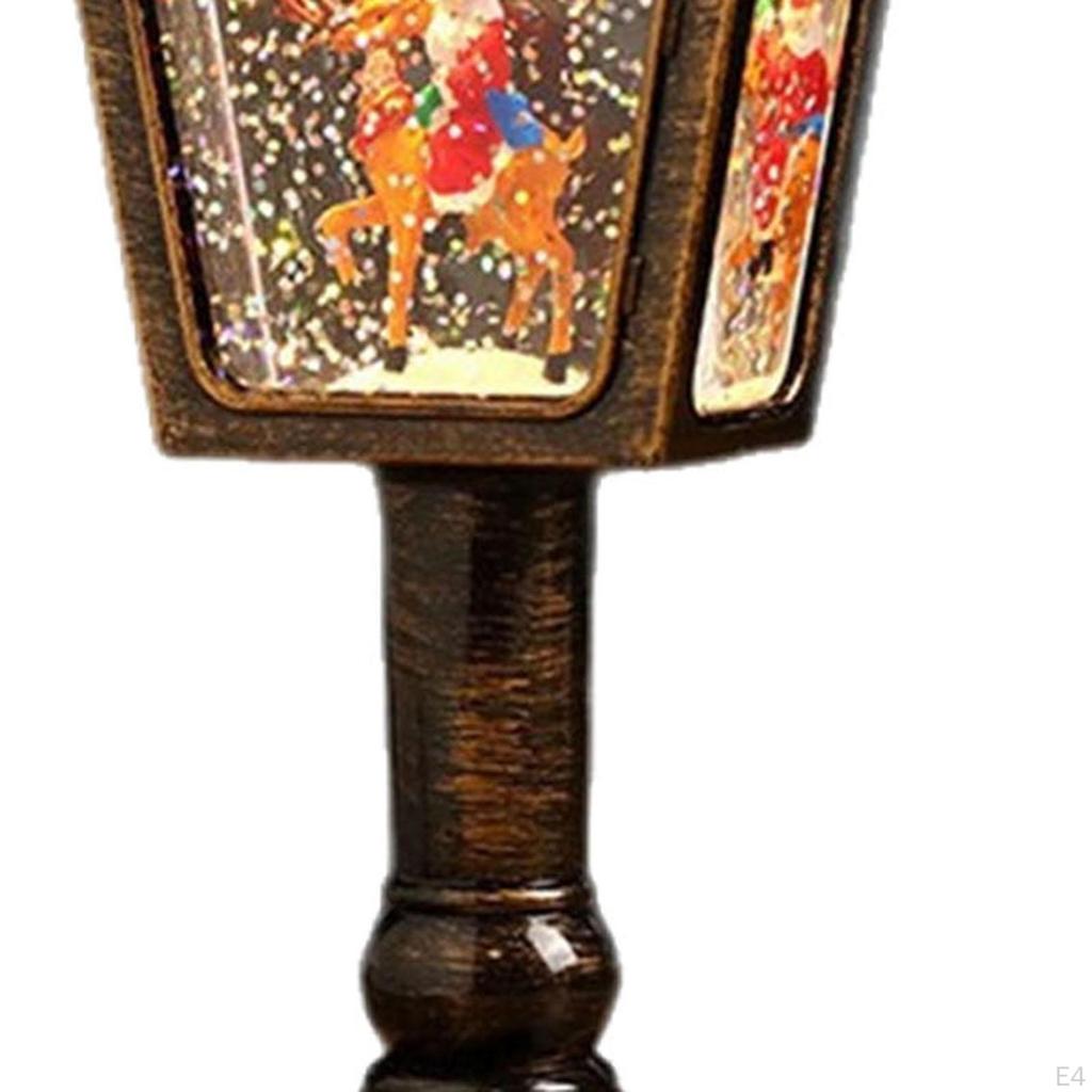 Weihnachten Schneekugel Glitzernde Spieluhr Weihnachtsspielzeug Einzigartiges LED-Flackern Schneeflocke für