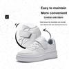 Anta Fashionable Comfortable Little White Shoes Durable Lightweight Shock Absorbing Non-Slip Low-Top Kids Skate Shoes Kids Sneakers Gray A12448088-4
