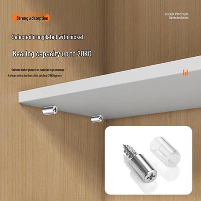 Thickened Self-Tapping Shelf Support Screws for Cabinets and Wardrobes