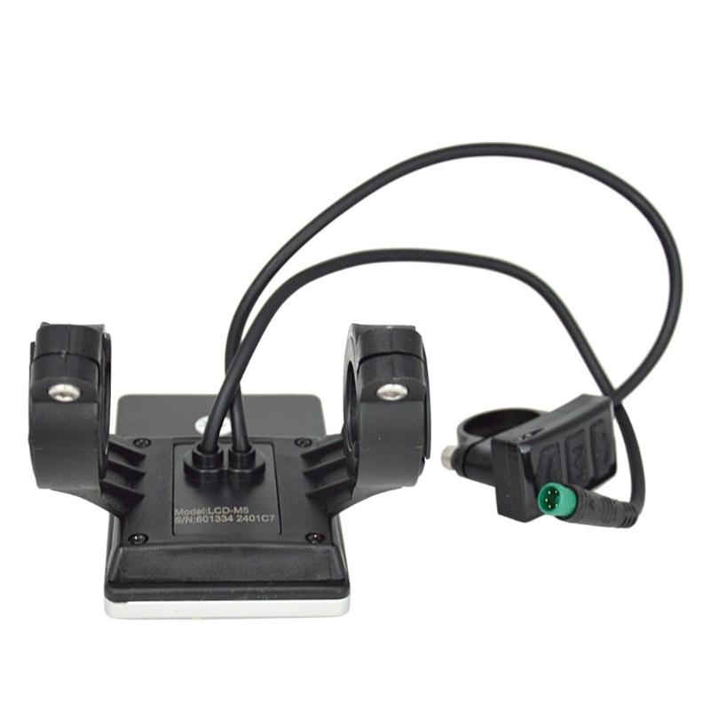 Electric Bike LCD Display, 24V/36V/48V Watertight Bicycles LCD Display Meter Display Control Panel for Electric Scooter