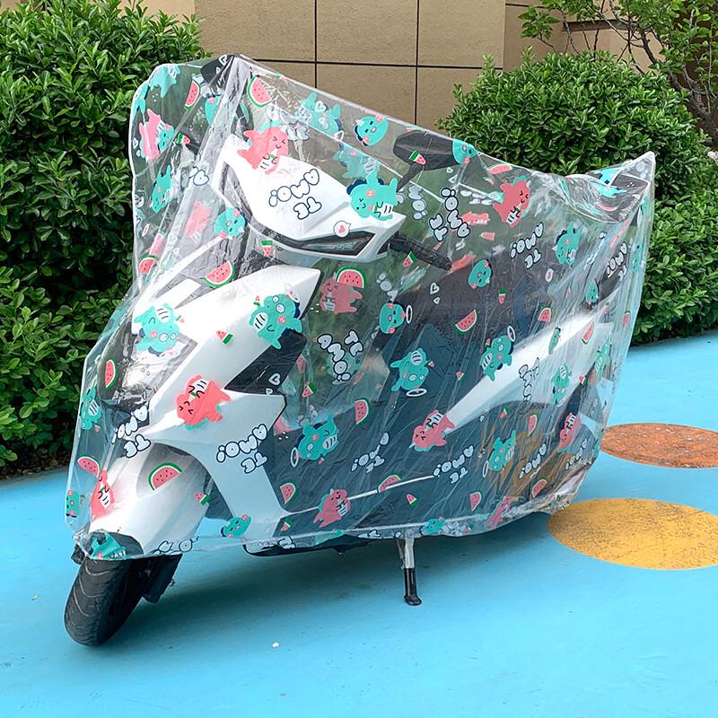 OLOMM Transparent Waterproof Car Cover