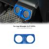Rear Car AC Vent Cover Bezel Trim for Jeep Wrangler JL Gladiator JT 2018+ Blue