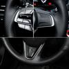 GLK X204 2008-2012 Black Artificial Leather Car Steering Wheel Cover For Mercedes Benz C-Class W204