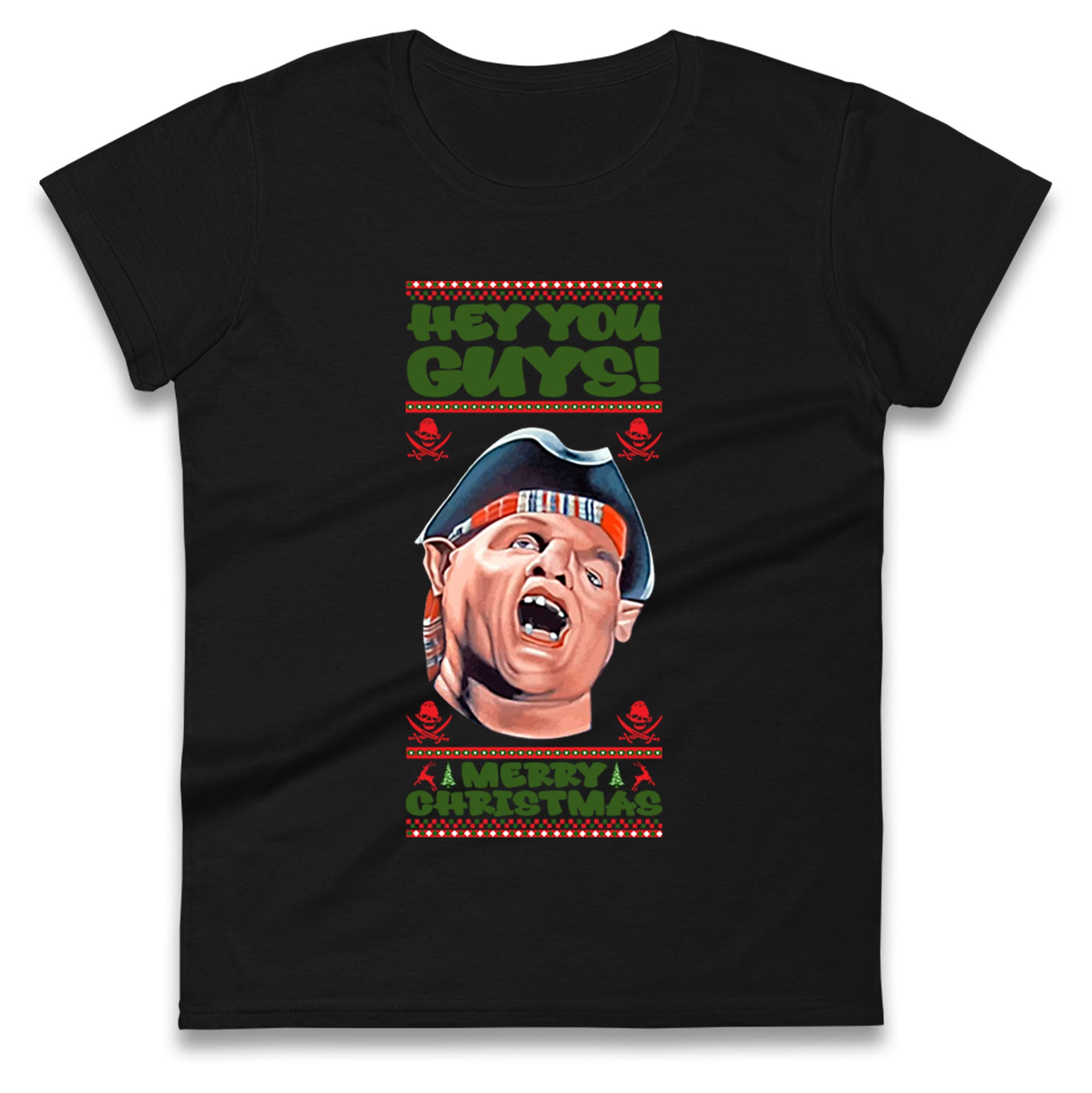 

Hey You Guys Goonies Sloth Womens T-Shirt Mens Tops Tees Unisex 4XL