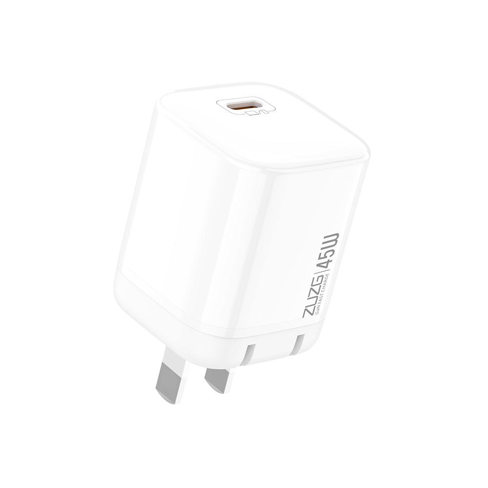 45W GaN Charger: PD Fast Charging Type-C for Phones, Tablets, Laptops